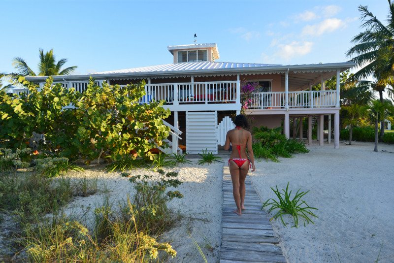 A beach house