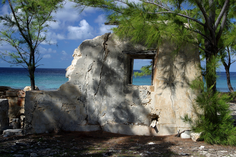 Ruined building